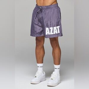 Azat Mard Men’s LILAC IMPACT LOGO SWIM SHORT Size Large lilac